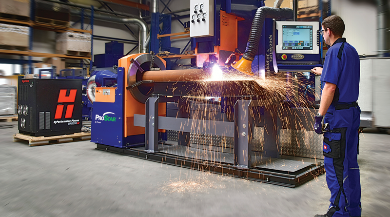 3d pipe cutting machines by Praxair cut with plasma or oxyfuel and enable extreme accuracy with an optional bevel.